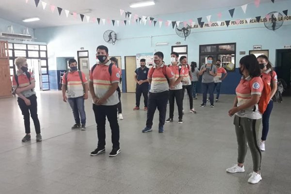 La Escuela Técnica de Saladas regresó a las clases presenciales