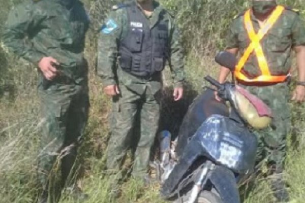 Robaron una moto y abandonaron a la vera de la Ruta