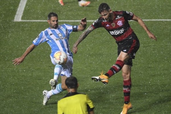 Racing Club y Flamengo empataron por la ida de los octavos de final