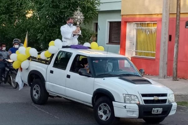 Celebraron en Goya aniversario de la capilla de Adoración Perpetua