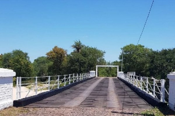 Habilitaron el tránsito vehicular en el Puente Pexoa