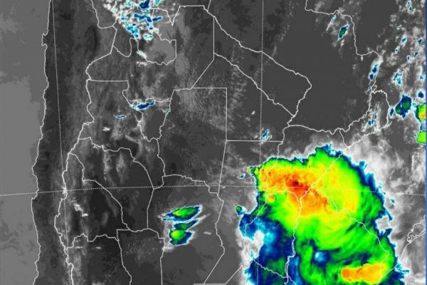 Alerta por lluvias y tormentas fuertes para Corrientes
