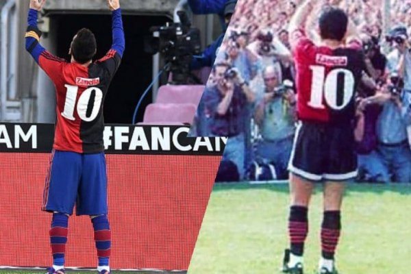 Messi y el mejor homenaje para Maradona: la 10 de Newell’s