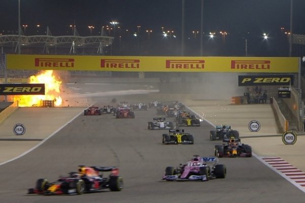 Grosjean, el piloto accidentado en Bahréin, será dado de alta este martes