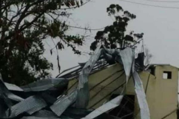 Lo que dejó el paso del temporal por Saladas y San Lorenzo