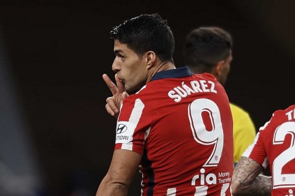 Luis Suárez dio negativo de coronavirus y vuelve a entrenarse con Atlético de Madrid