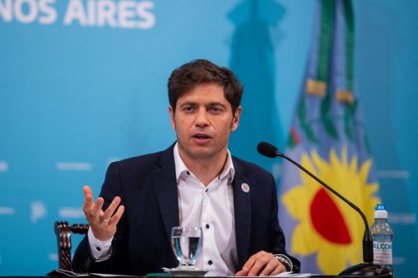 Axel Kicillof fue aislado por ser contacto estrecho de un colaborador con Covid-19