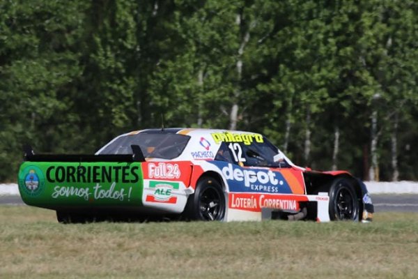 Krujoski terminó la carrera pese a problemas en el motor