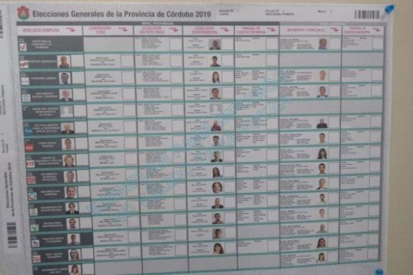 Diputados: lavagnismo presentó proyecto para una boleta única de papel