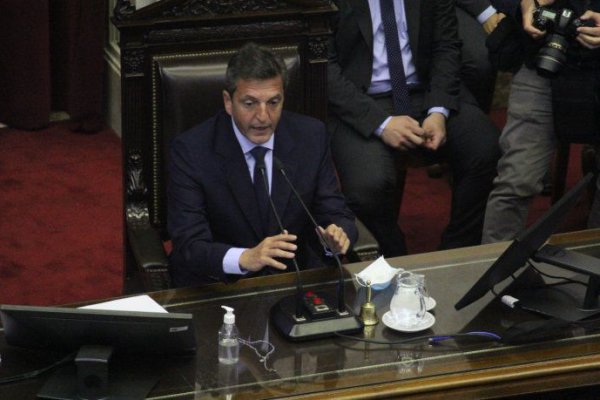 Diputados eligió a sus autoridades y ratificaron a Massa como presidente