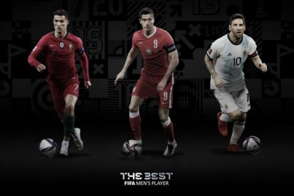 Messi, Cristiano y Lewandowski: finalistas para The Best