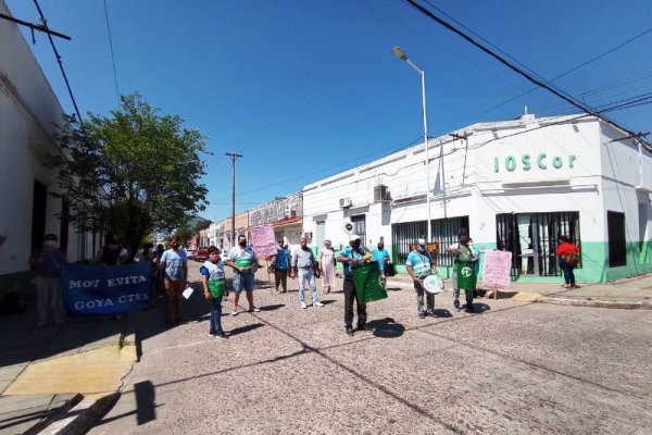 SUTECO, gremios y organizaciones se manifestaron por la normalización del IOSCOR