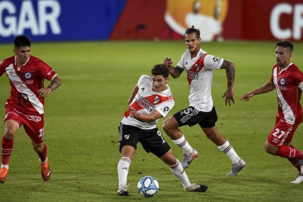 El River alternativo no pasó del empate contra Argentinos