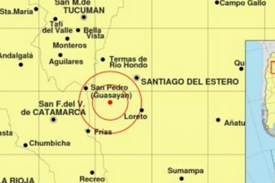 Fuerte sismo sacudió a Santiago del Estero: Se movía todo