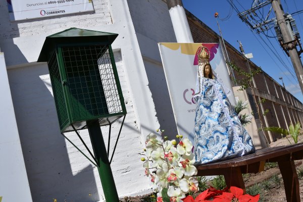 Inauguraron otro espacio de reflexión donde antes había un basural