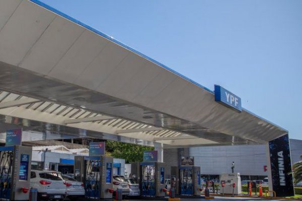 YPF sube 4,5% en promedio las naftas y gasoil
