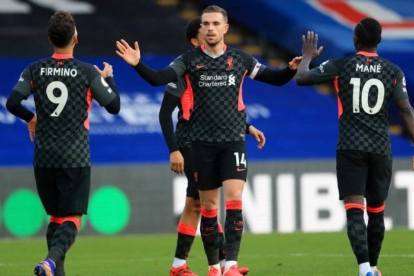 Tremenda goleada de Liverpool en su visita a Crystal Palace