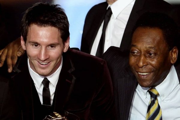 Pelé felicitó a Messi: 