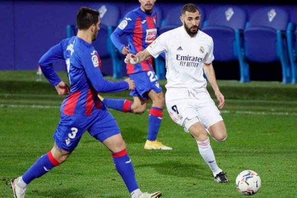 Real Madrid se subió a la punta de La Liga