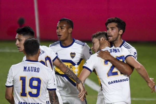 Boca rescató un triunfo agónico ante Independiente