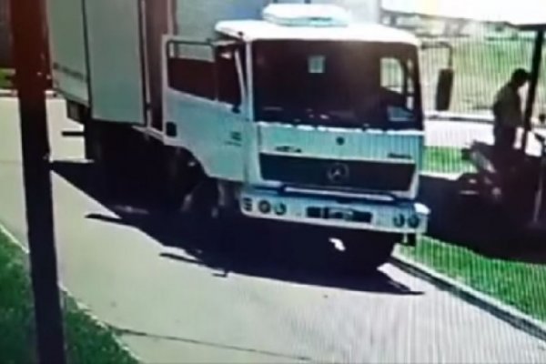 Motochorros robaron la recaudación de un camión en Monte Caseros