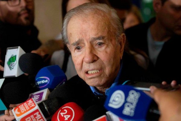 Preocupación por la salud de Menem: 