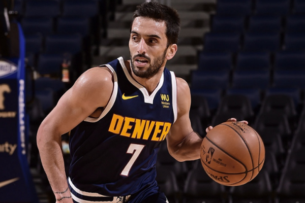 Campazzo tuvo poca participación en la derrota de Denver