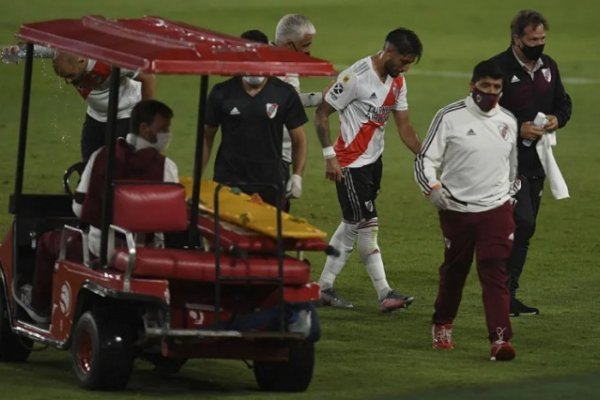 Sufre River: Dos sensibles bajas para el Superclásico y la ida de la Copa Libertadores