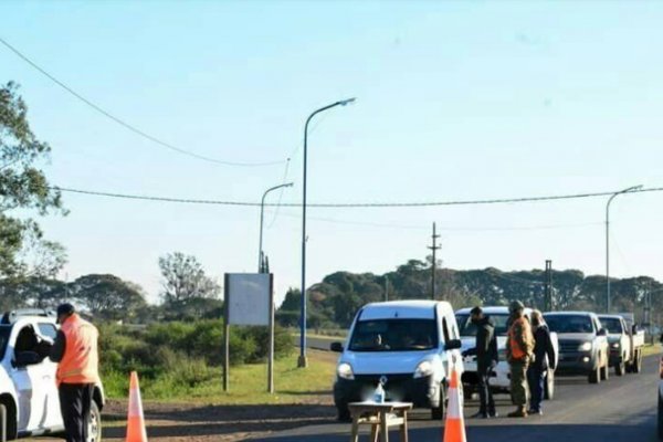 Covid: Dos personas que llegaron de Entre Ríos dieron positivo en el acceso a Mercedes