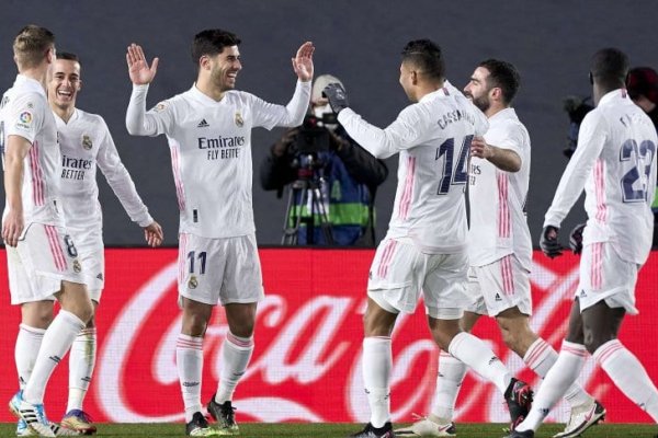 Real Madrid derrotó al Celta de Coudet y llegó a la punta de La Liga