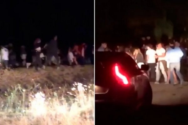 Desactivaron otra multitudinaria fiesta clandestina en Pinamar con más de 600 personas