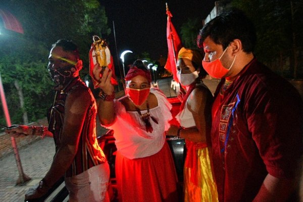 Con un festival virtual y una caravana, Corrientes mantuvo viva la fiesta de San Baltasar