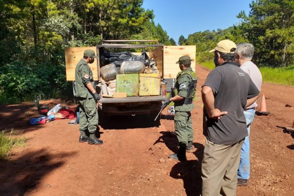 La Gendarmería secuestró más de una tonelada de marihuana