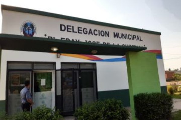 Robaron en la delegación municipal del barrio Fray José de la Quintana