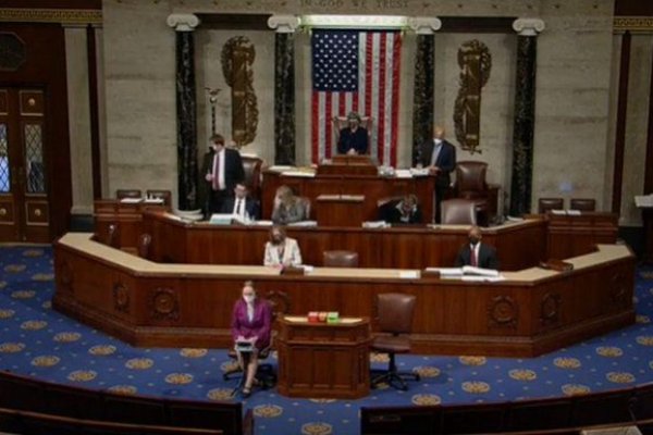 Cámara de representantes aprobó un nuevo impeachment contra Trump tras el ataque al Capitolio