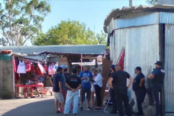 Operativo sanitario en el predio de la Cruz Gil