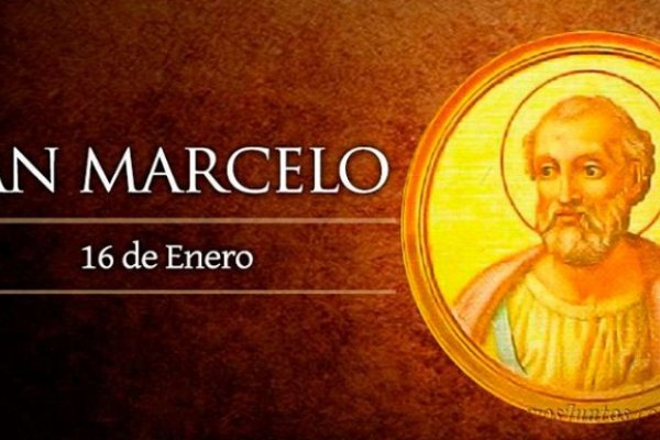 Hoy sábado es fiesta de San Marcelo, Papa