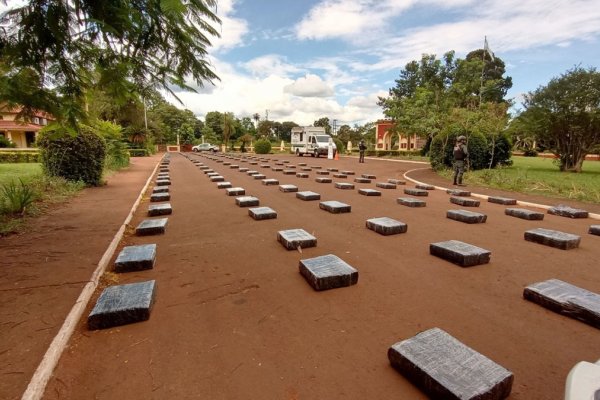 Decomisaron más 4 mil kilos de marihuana transportados en un camión