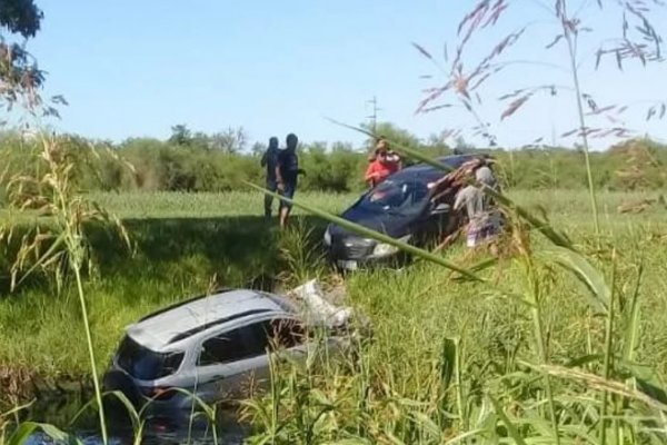 Dos muertos tras el choque entre dos autos en ruta 12