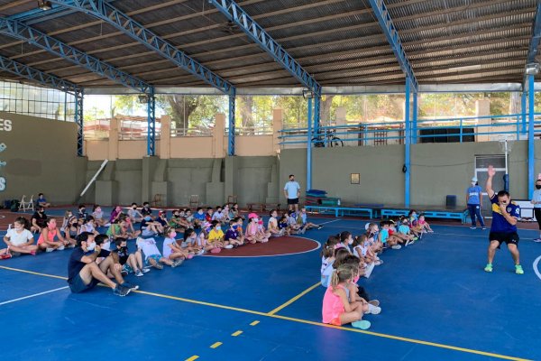 Con gran éxito arrancó el segundo turno de la Escuela Deportiva de Verano