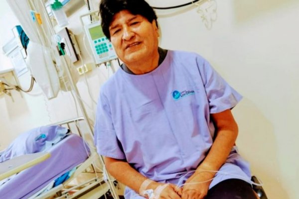 Evo Morales se recupera del coronavirus