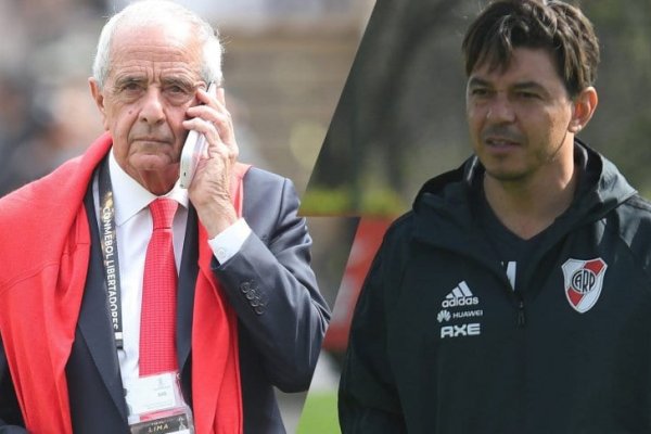 River y los detalles de la reunión entre D'Onofrio y Gallardo en Ezeiza