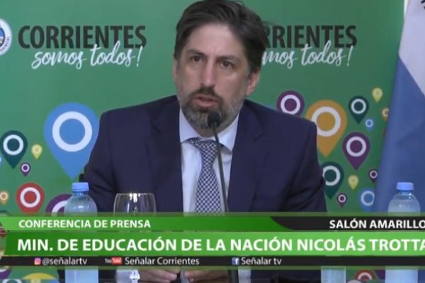 Nicolás Trotta: Será obligatoria la presenciabilidad en el ciclo lectivo 2021