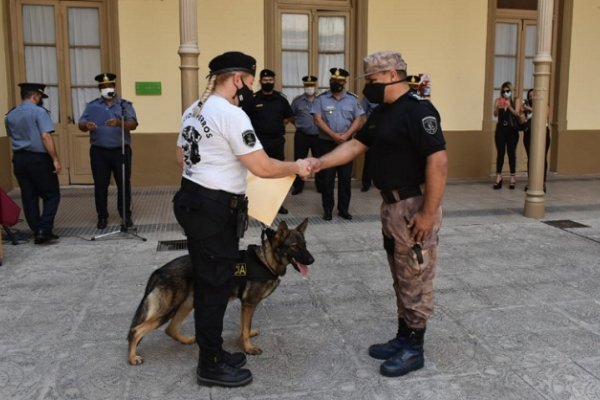 Parka, la nueva integrante de la Policía de Corrientes