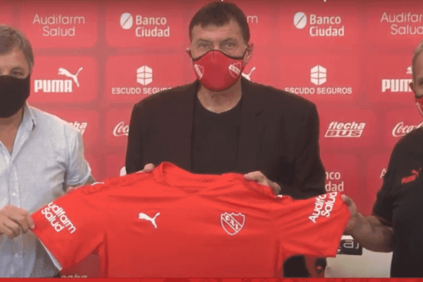 Falcioni, tras asumir en Independiente: 