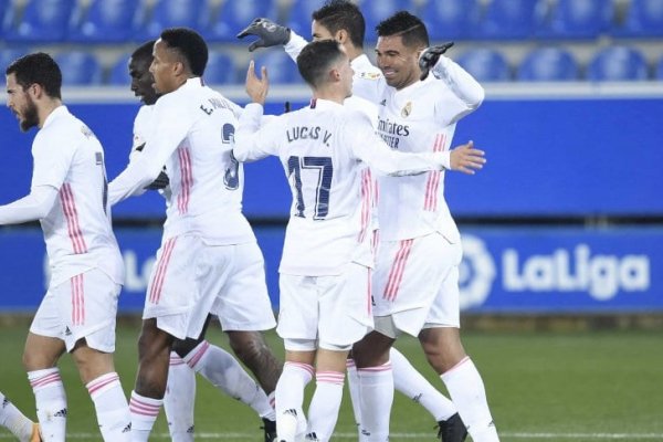 Tras el papelón, Real Madrid goleó a Alavés y tomó aire