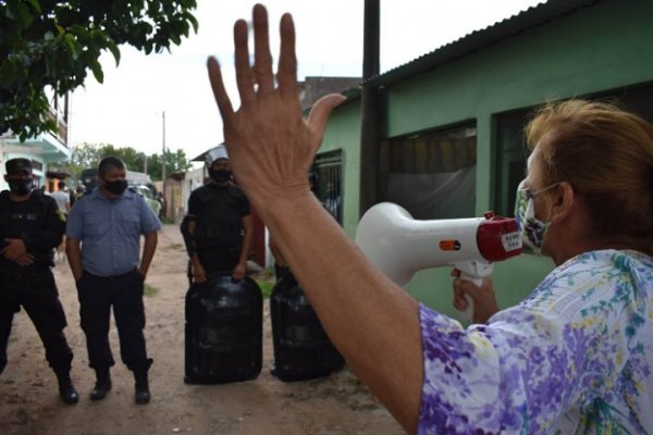 Pidieron justicia para el joven baleado en el Molina Punta