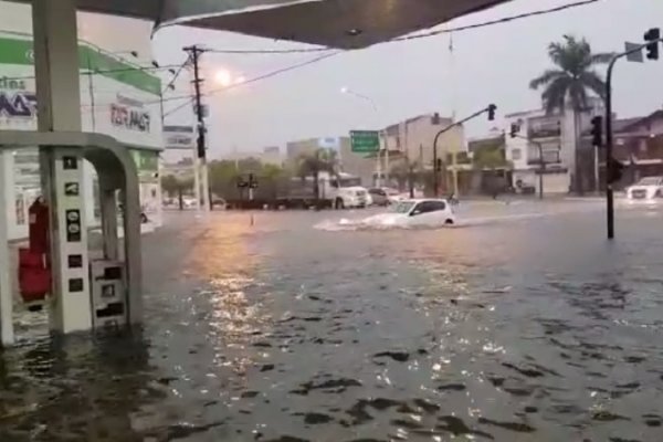 En enero llovieron 158 milímetros y sigue el alerta amarillo