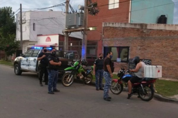 Cinco demorados y 24 motos secuestradas en intensos operativos policiales