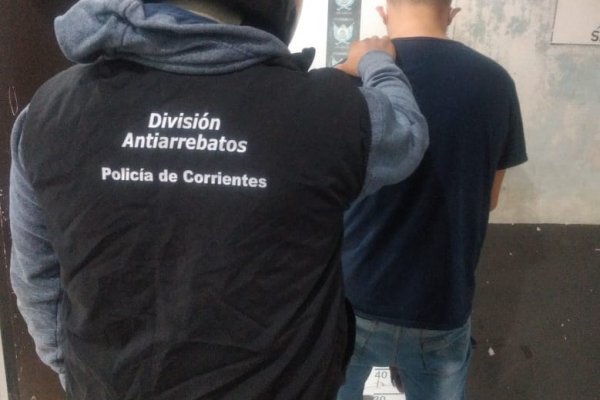 Detuvieron a un sujeto luego de una persecución
